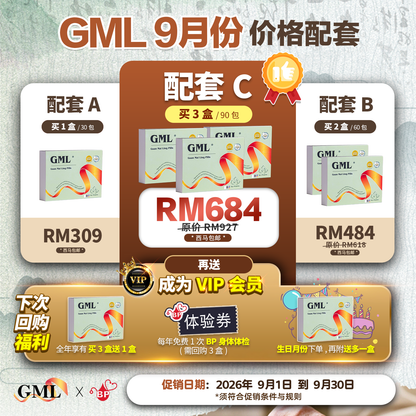 GML冠脉宁™ 纯正通血管配方中草药